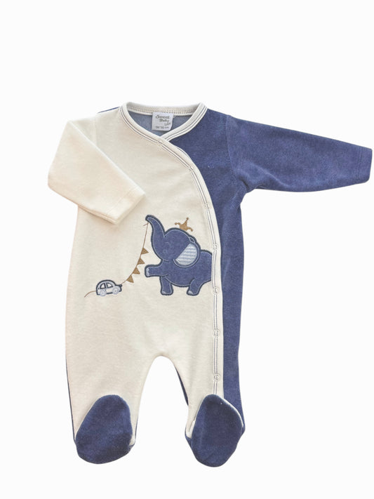 Zacht Baby Boxpakje met Olifantje
