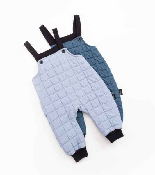 Gequilte Baby Tuinbroek – Warme Gewatteerde Romper met Kruisbanden