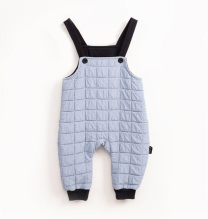 Gequilte Baby Tuinbroek – Warme Gewatteerde Romper met Kruisbanden