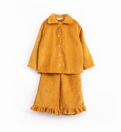 Corduroy set - camel