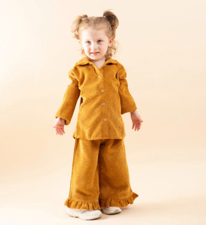 Corduroy set - camel